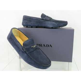 prada mens 2dd165|Prada Men's 2DD165 T6O F0V41 Leather Loafers .